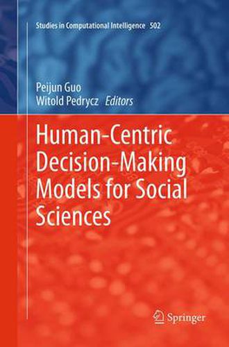 Cover image for Human-Centric Decision-Making Models for Social Sciences
