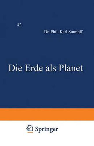 Cover image for Die Erde als Planet