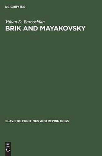 Cover image for Brik and Mayakovsky