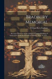 Cover image for Bradbury Memorial