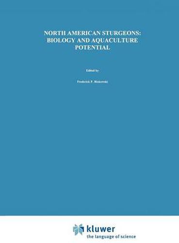 Cover image for North American Sturgeons: Biology and Aquaculture Potential