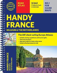 Cover image for Philip's Handy Road Atlas France, Belgium and The Netherlands