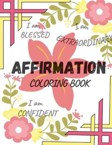 Cover image for Affirmation Coloring Book