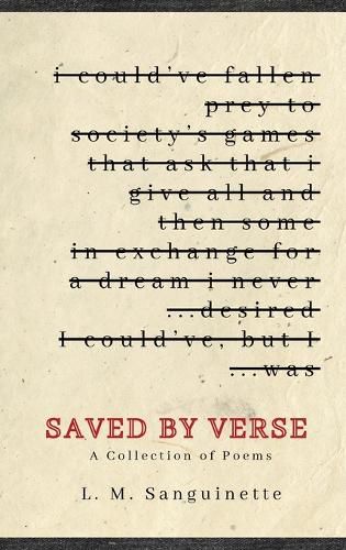 Cover image for Saved By Verse