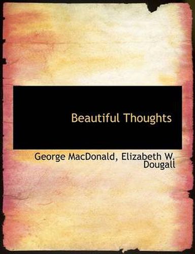 Cover image for Beautiful Thoughts