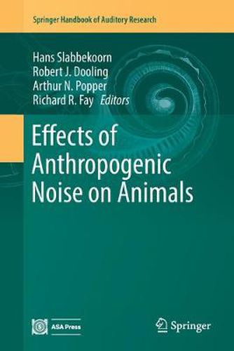 Cover image for Effects of Anthropogenic Noise on Animals