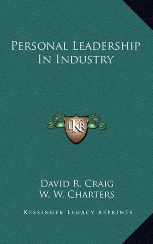 Personal Leadership in Industry