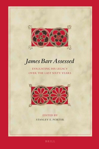 Cover image for James Barr Assessed: Evaluating His Legacy over the Last Sixty Years