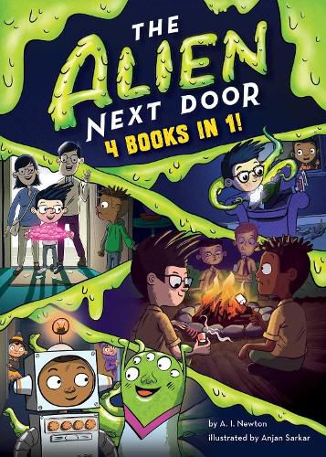 Cover image for The Alien Next Door: 4 books in 1!