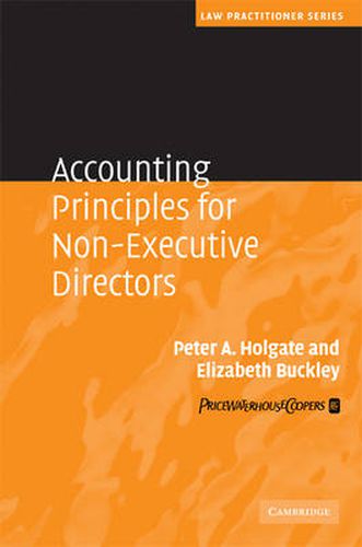 Cover image for Accounting Principles for Non-Executive Directors