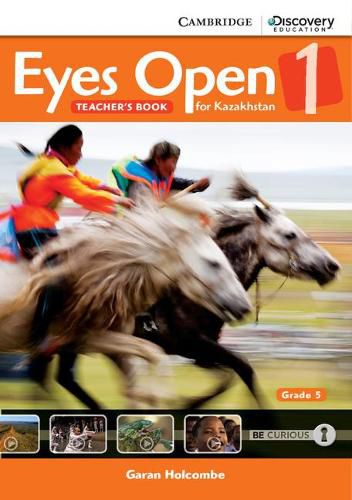 Cover image for Eyes Open Level 1 Teacher's Book Grade 5 Kazakhstan Edition