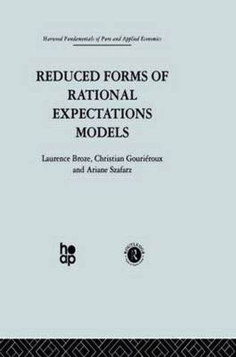 Cover image for Reduced Forms of Rational Expectations Models