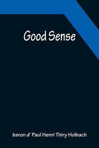 Cover image for Good Sense