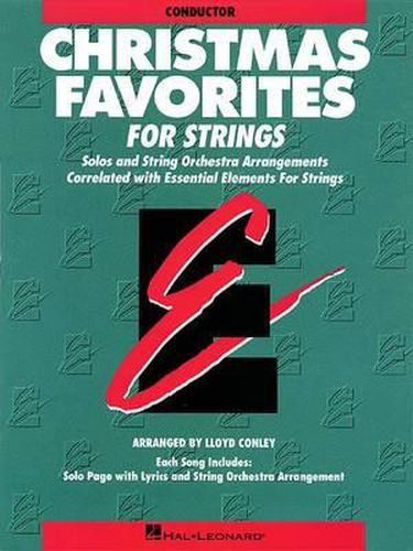 Cover image for Essential Elements Christmas Favorites for Strings