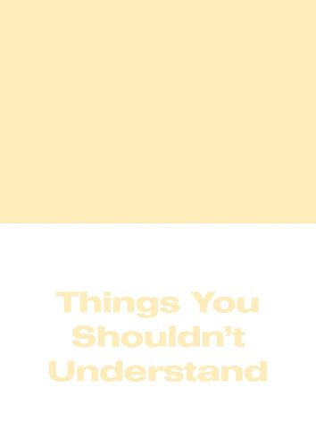 Cover image for Michael Williams - Things You Shouldn't Understand