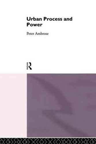 Cover image for Urban Process and Power