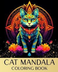 Cover image for Cat Mandala Coloring Book