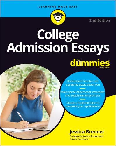 Cover image for College Admission Essays For Dummies