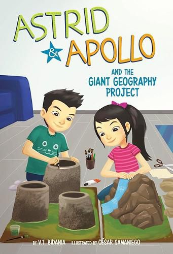 Cover image for Astrid and Apollo and the Giant Geography Project