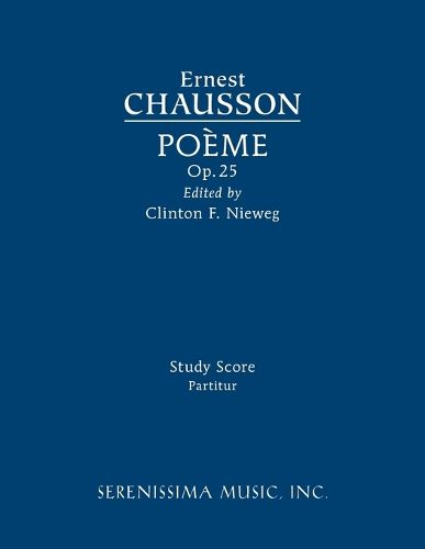 Cover image for Poeme, Op.25: Study score