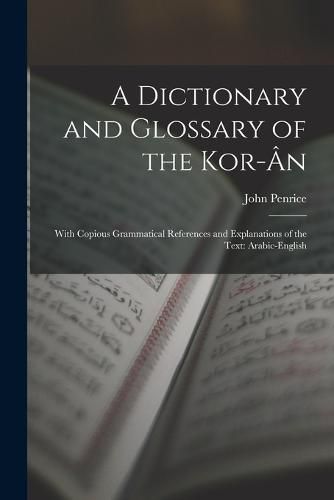 Cover image for A Dictionary and Glossary of the Kor-An