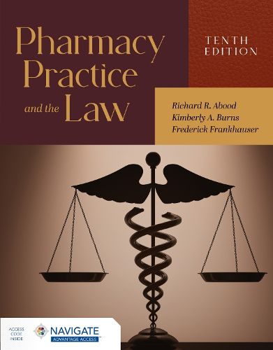 Cover image for Pharmacy Practice and the Law with Navigate Advantage Access