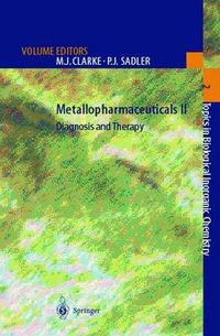 Cover image for Metallopharmaceuticals II: Diagnosis and Therapy