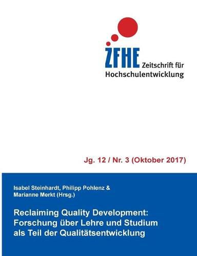 Cover image for Reclaiming Quality Development: Forschung uber Lehre und Studium als Teil der Qualitatsentwicklung