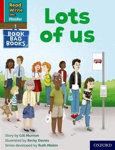 Cover image for Read Write Inc. Phonics: Lots of us (Red Ditty Book Bag Book 8)
