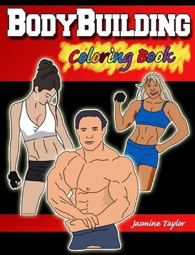 Cover image for Bodybuilding Coloring Book