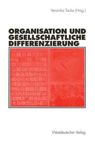 Cover image for Organisation Und Gesellschaftliche Differenzierung