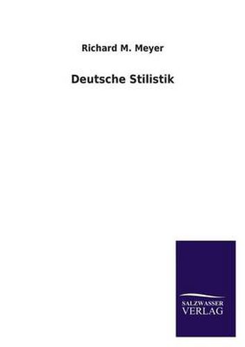 Cover image for Deutsche Stilistik