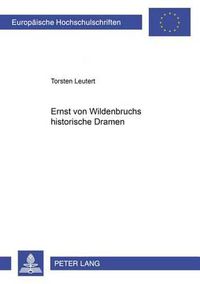 Cover image for Ernst Von Wildenbruchs Historische Dramen