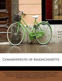 Cover image for Commenwelth of Massachusetts