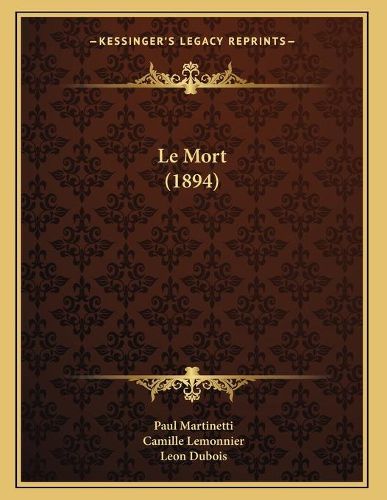 Cover image for Le Mort (1894)