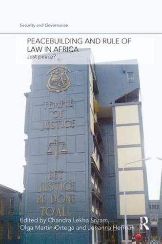 Cover image for Peacebuilding and Rule of Law in Africa: Just Peace?