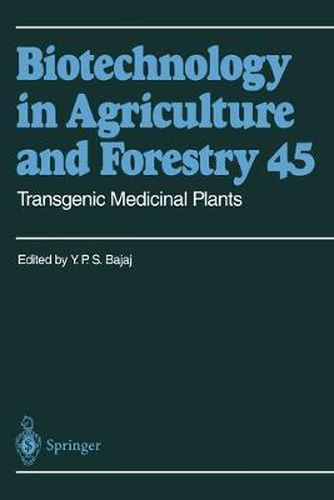 Cover image for Transgenic Medicinal Plants