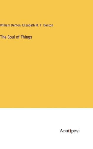 Cover image for The Soul of Things