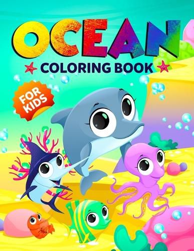 Cover image for Ocean Coloring Book