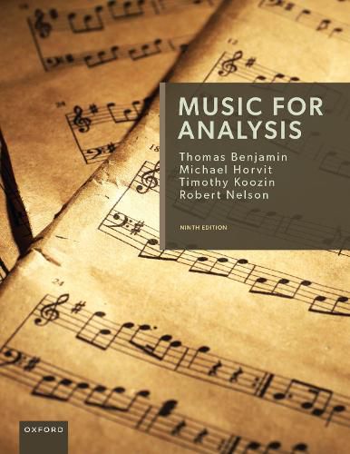 Cover image for Music for Analysis 9e