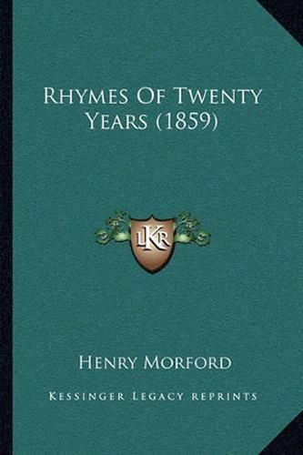 Rhymes of Twenty Years (1859)