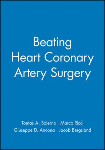 Cover image for Beating Heart Coronary Artery Surgery