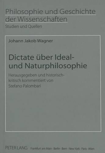 Cover image for Dictate Ueber Ideal- Und Naturphilosophie