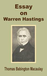 Cover image for Essay on Warren Hastings