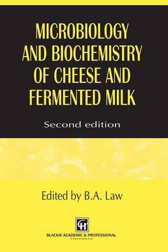 Cover image for Microbiology and Biochemistry of Cheese and Fermented Milk