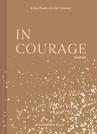 Cover image for In Courage Journal