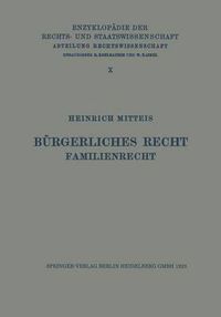 Cover image for Burgerliches Recht Familienrecht