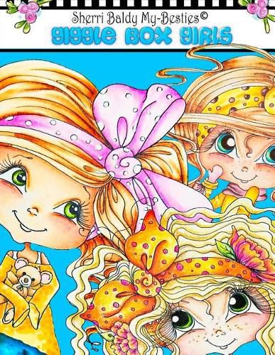 Cover image for Sherri Baldy My-Besties Giggle Box Girls Coloring Book