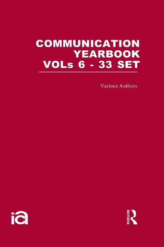 Cover image for Communication Yearbooks Vols 6-33 Set