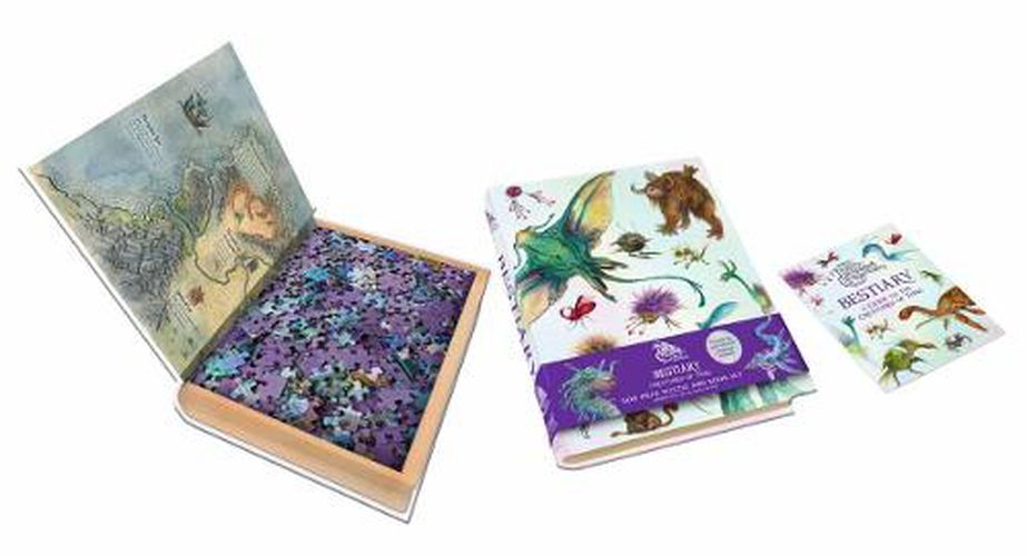 Cover image for Jim Henson's The Dark Crystal Bestiary Puzzle and Book Set